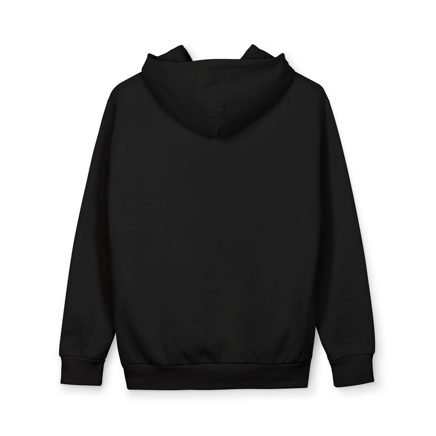 XYVARA Minimalist black Hoodie — Logo Pullover Sweatshirt